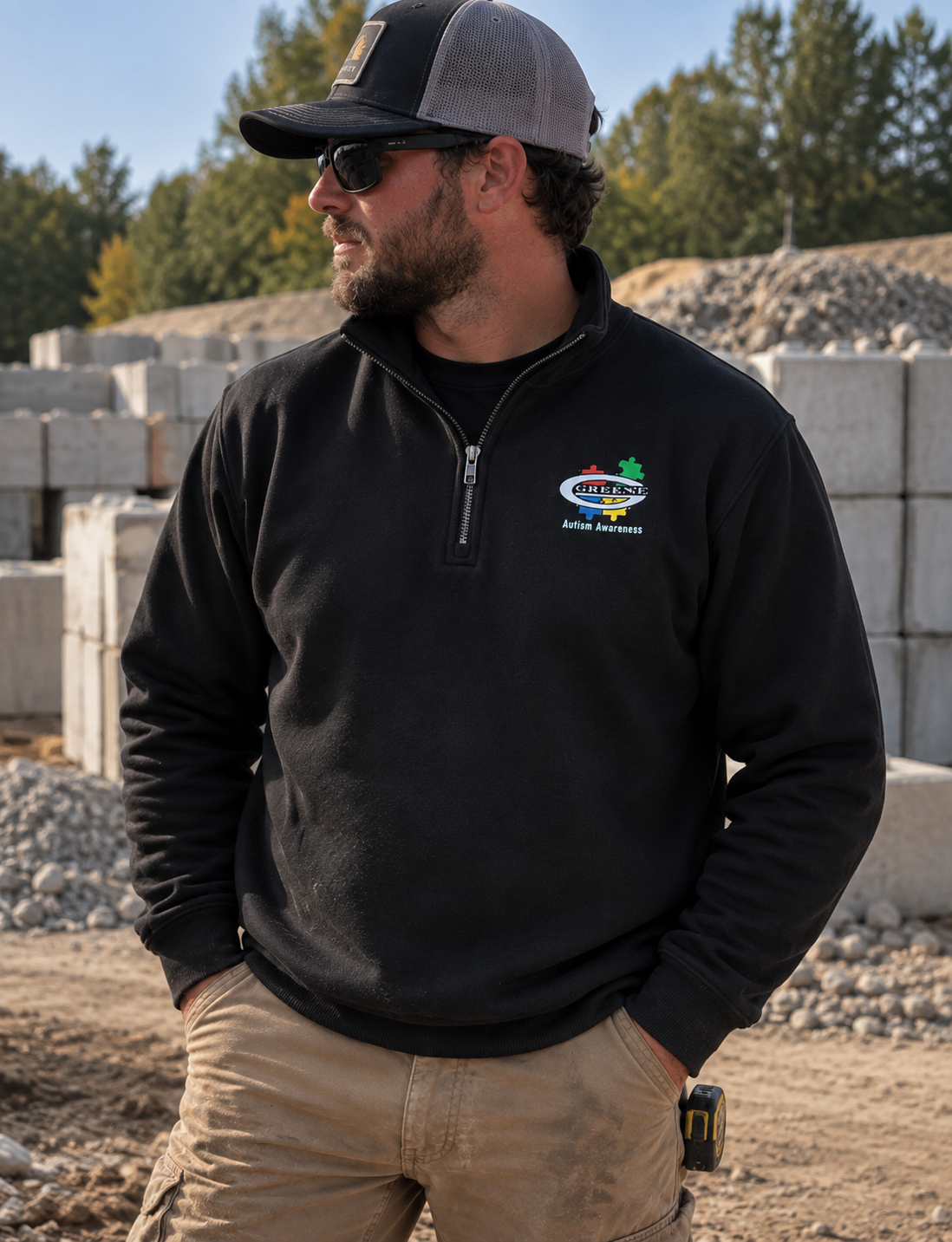 Autism Awareness 1/4 Zip